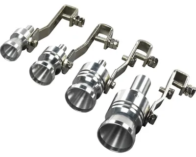 Obrázek produktu pro Turbo s výfukovými trubkami, Ø 37–48 mm, chrom