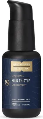 Produktbild von Quicksilver Scientific Nahrungsergänzungsmittel Nanoemulsified Milk Thistle Liver Support, BI8562