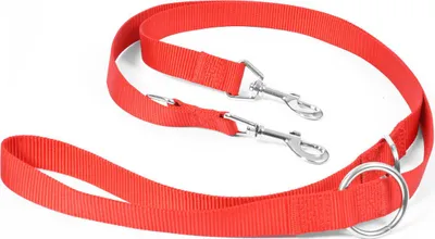 Produktbild von Duvo+ Nylon Leine verstellbar rot