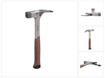 Zdjęcie produktu dla PICARD 0109811, Młotek dekarski, Aluminium/Stal, Brązowy, Stal nierdzewna, 750 g, 450 g, 1 szt.