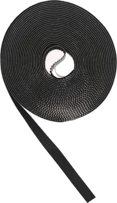 Obrázek produktu pro Okenní zástěna proti hmyzu Samolepicí páska na suchý zip 5 m x 9,5 mm černá