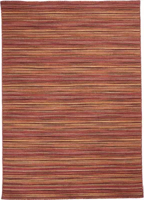 Image de Tapis de chambre à coucher en laine fait main avec des motifs géométriques