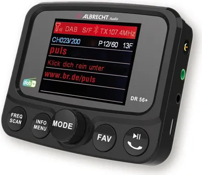 Produktbild von Albrecht DR56+, DAB+ Autoradio Tuner