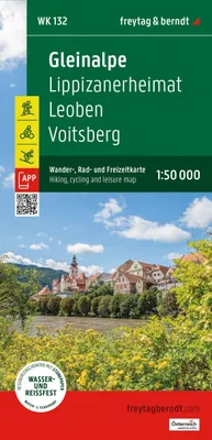 Obrázek produktu pro freytag & berndt Turistická mapa Gleinalpe – Lipizzanerheimat – Leoben – Voitsberg 1:50 000