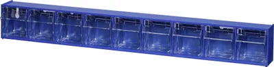 Produktbild von allit Kleinteilemagazin VarioPlus ProFlip 9 blau