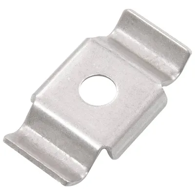 Image de vidaXL Pince à papillon pour treillis à double barre, 50 pcs. Acier inoxydable