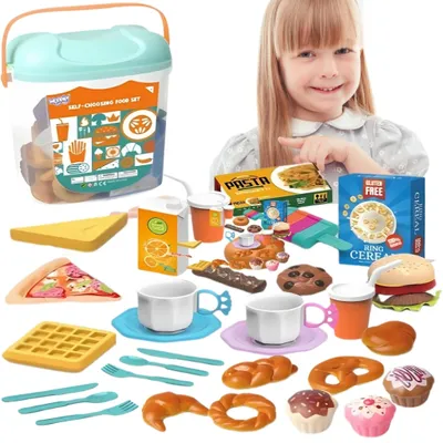 Immagine prodotto di Woopie Piccolo Set Pasticceria Dolci E Dessert In Un Secchiello 40 Pz.