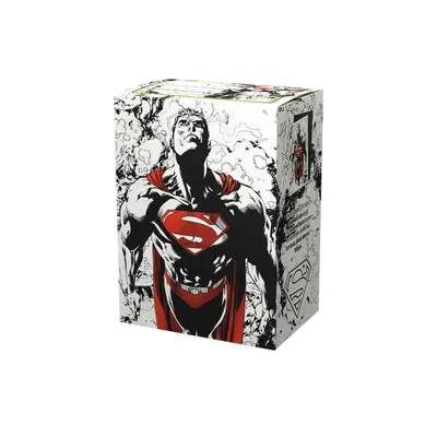 Produktbild von Dragon Shield Superman Standard Doppel-matt-kartenhüllen 100 Beutelchen One Size