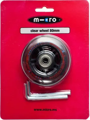 Image de Rouleau Micro de 80 mm, transparent (Mini/Maxi Micro) AC5002B, 1 pièce