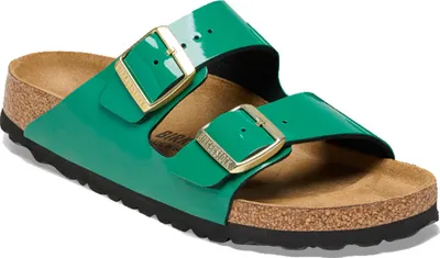 Produktbild von Birkenstock Arizona BS Patent Digital Green Damen Pantolette, Größe:40 EU