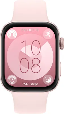 Produktbild von Huawei Watch Fit 3 Solo-B09S Pink, Linearmotor, TruSeen 5.5,9 Achsen Sensor