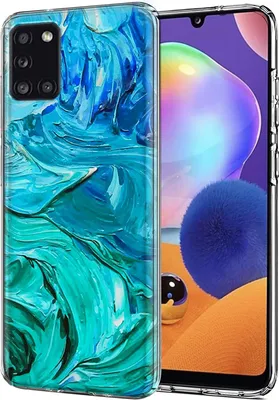 Produktbild von Motiv TPU Cover für Samsung Galaxy A31 Hülle Silikon Case mit Muster Handy Schutzhülle