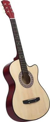 Produktbild von Westerngitarre Akustisch Cutaway mit 6 Saiten 38" Lindenholz