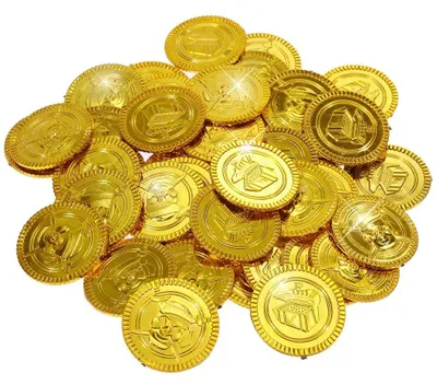 Image de Jeu de pièces en or (50 pièces) pour enfants