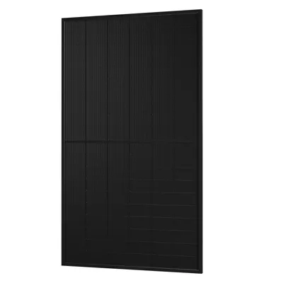 Produktbild von Powerness® 500Wp Full Black Bifazial Glas-Glas Solarmodule für Balkonkraftwerk (1 Stück)