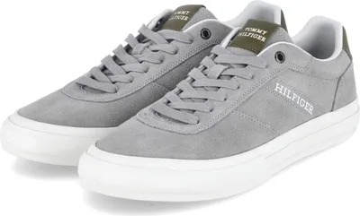 Produktbild von Tommy Hilfiger Herren Low Sneaker Grau Rauleder Größe: 45
