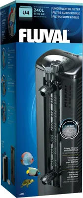 Produktbild von Aquarium-Innenfilter Fluval U4 kompl mit Filtermedien ca. 1000 l / h für Aquarium bis ca. 130 - 240 l