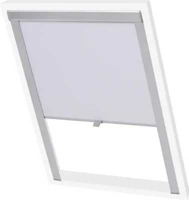 Image de vidaXL Store d'obscurcissement blanc MK06
