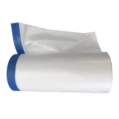 Obrázok produktu pre 1 rolka ochrannej fólie 1400mmx20m maskovacia fólia lepiaca páska textilná maskovacia páska