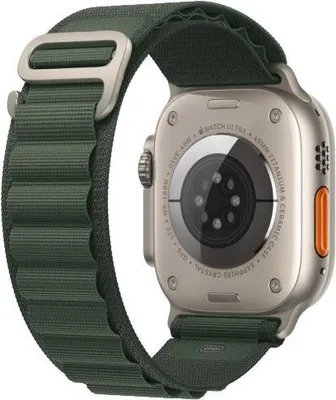 Immagine prodotto di CINTURINO PER APPLE WATCH 1/2/3/4/5/6/7/8/9/SE 38/40/41 mm IN NYLON VERDE