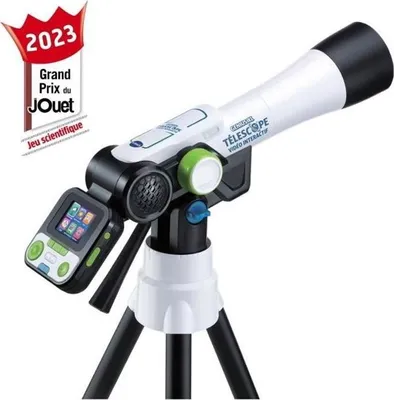 Produktbild von Interaktives Video Teleskop, VTech Genius XL, 2.4'' Farbdisplay, 110x Zoom, Fotofunktion, +200 NASA Bilder