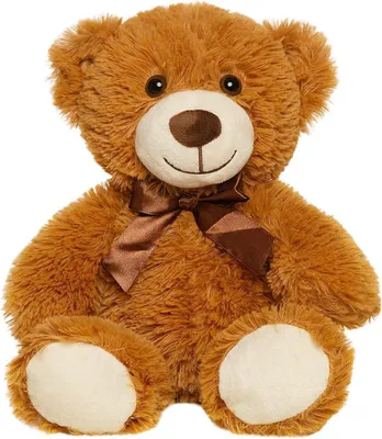 Image de Peluche ours en peluche, marron, 33,5 cm, pour enfants, 1 pièce