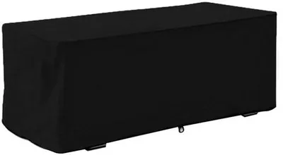 Image de Abri de jardin - Housse de protection - Mobilier d'extérieur - Résistant aux intempéries et aux UV - 123 x 62 x 55 cm - Noir