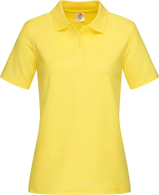 Produktbild von Stedman ST3100 | Damen Piqué Poloshirt 100 - Farbe: Yellow - Größe: S