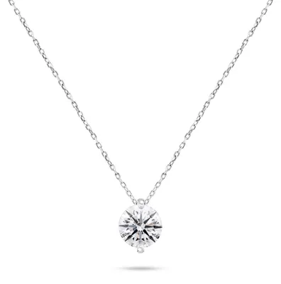 Produktbild von Funkelndes Silbercollier mit Zirkon NCL68W