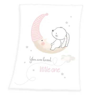 Immagine prodotto di Coperta morbida di Little Bunny Soft-Peach 75 x 100 cm