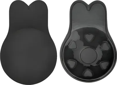 Produktbild von Klebe BH Rückenfrei, Große Brust, Klebe BH Push-Up, Brustwarzen Abdeckungen, Unsichtbare Wiederverwendbare Nipple Cover - LIFTUP Schwarz L
