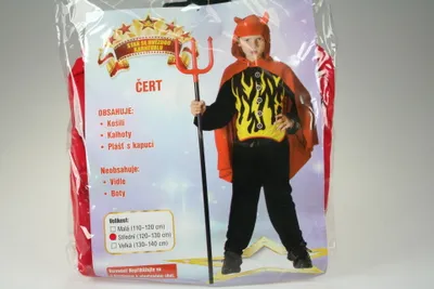 Obrázok produktu pre Šaty Čert 120 - 130 cm