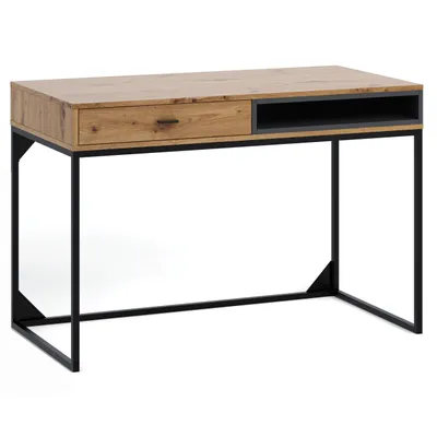 Imagen del producto de Escritorio OLIVIER OE01 roble artisan / negro
