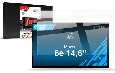 Produktbild von Keramische Autodisplayfolie für Mazda 6e 14,6" (2026), Grizz Protector