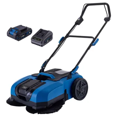 Zdjęcie produktu dla Zamiatarka akumulatorowa Scheppach 20V C-S610-X SET S 20V IXES akumulator i ładowarka