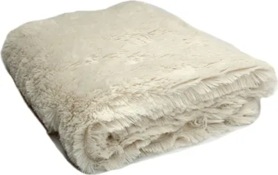 Obrázek produktu pro Pletené Minky Hair, Shaggy, Shaggy (18 mm) Cream 50x160 cm