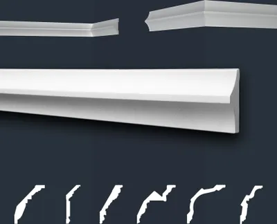 Produktbild von Marbet Deckenleisten weiß Sparpaket aus Styropor EPS - Stuckleisten gemustert, im traditionellen Design - (102 Meter B-42) Stuck Styroporprofile Zierleisten