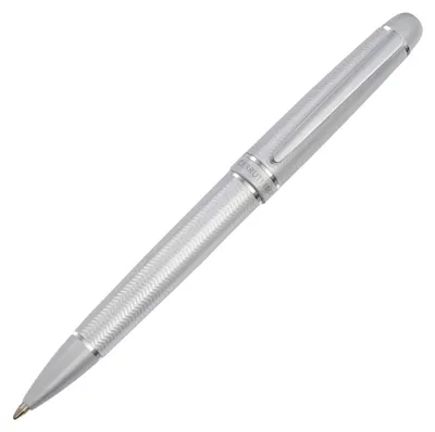 Produktbild von Cerruti Holborn Chrome Kugelschreiber Silber, 12 mm Durchmesser, 138 mm Höhe