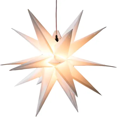 Produktbild von Weihnachtsstern Ø 100 cm Weiß Adventsstern für Außen HGD