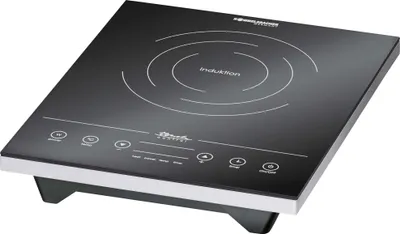 Zdjęcie produktu dla Rommelsbacher CT 2010/IN – pojedyncza płyta ceramiczno-indukcyjna, 2000 W, stal nierdzewna