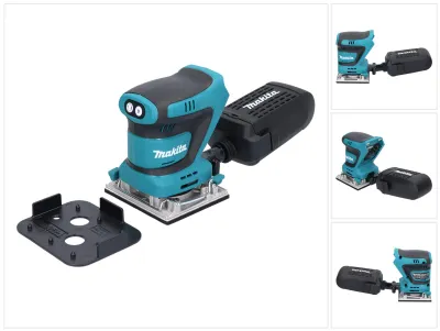 Image de Ponceuse vibrante sans fil Makita DBO 482 Z 18 V 112 x 102 mm Solo - sans batterie, sans chargeur