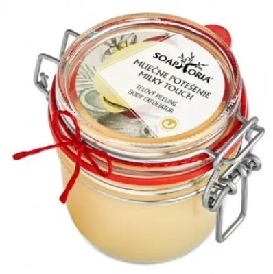 Produktbild von Soaphoria Organisches Salz-Körperpeeling Milchvergnügen 255 ml