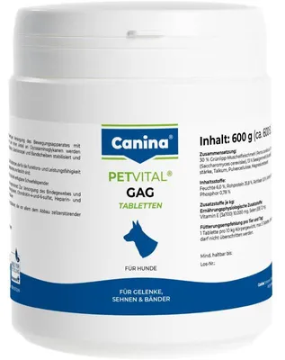 Image de Canina Pharma PETVITAL GAG Tabletten - 600 g