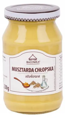Zdjęcie produktu dla Musztarda Chłopska Stołowa Bacówka 250G