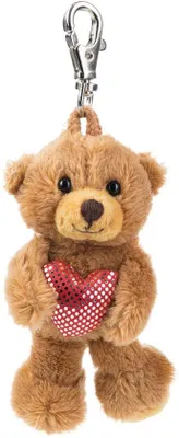 Produktbild von Teddy Schleuderhaken Hartbraun, 8 - 12 cm Plüsch