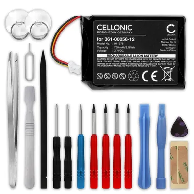 Produktbild von CELLONIC Akku kompatibel mit Garmin Edge Explore 2, Dezl OTR700, 361-00056-12