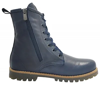 Imagen del producto de Andrea Conti - Botas de cordones para mujer, color azul, para uso casual