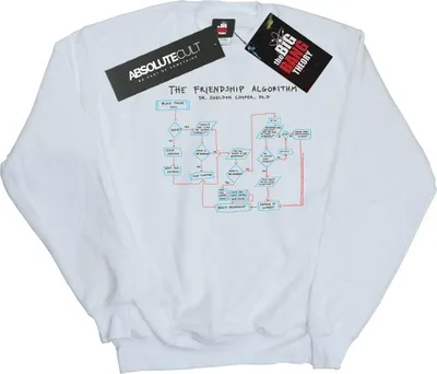Obrázek produktu pro Teorie velkého třesku - Mikina pro ženy BI10580 (4XL) (Weiß)