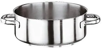 Produktbild von Sambonet Serie 1000 Edelstahl satiniert Bratentopf 45 cm 11009-45