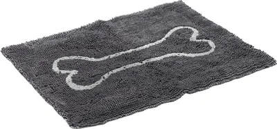 Produktbild von Dogs Gone Smart Dirty Dog Doormat grau, Maße: 90 x 66 cm